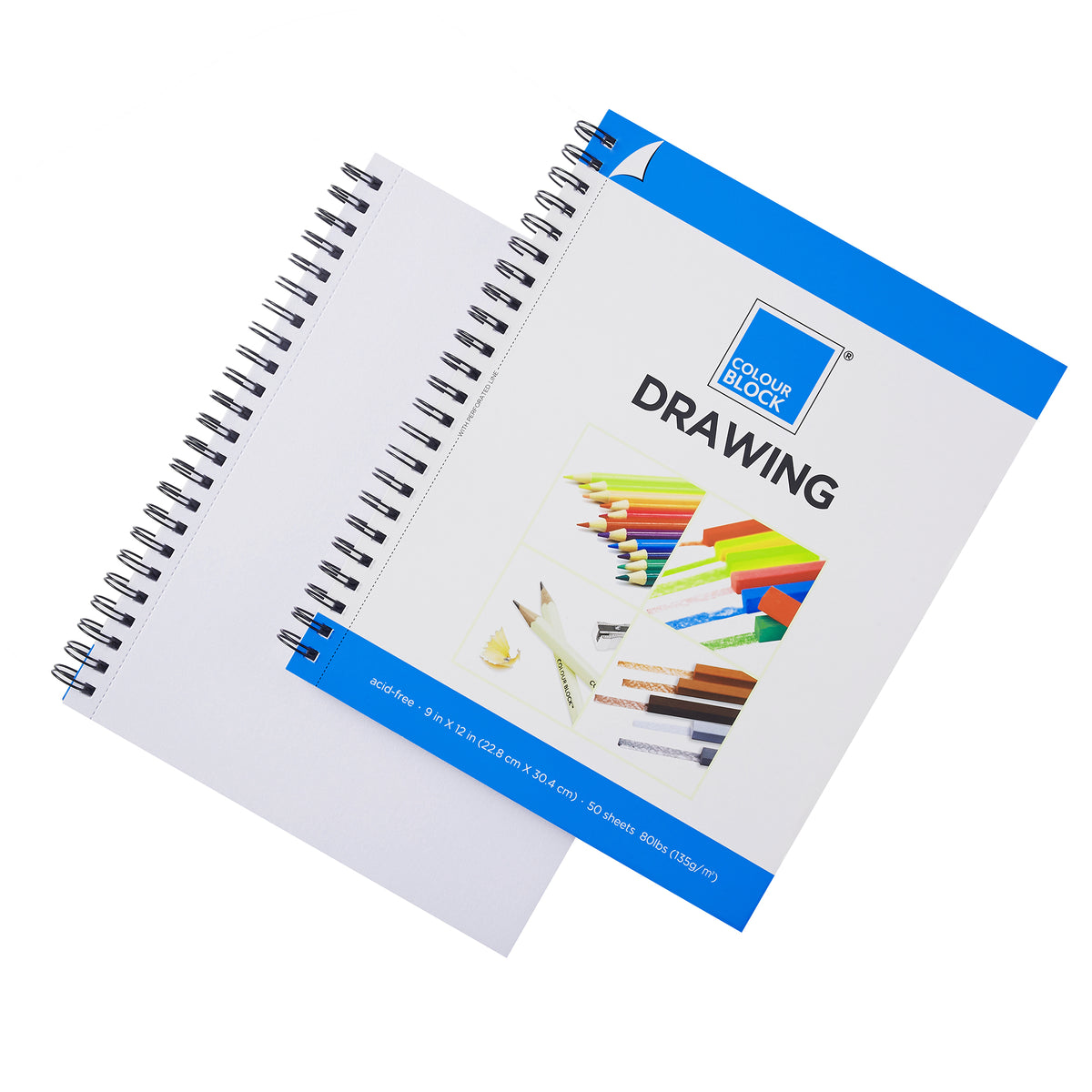 Colour Block Drawing Pad 50 sheets