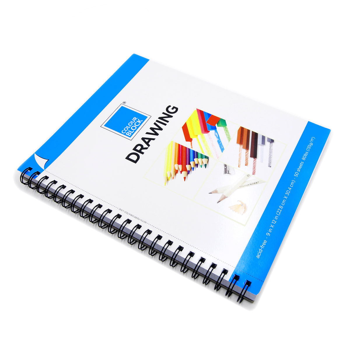 Colour Block Drawing Pad 50 sheets