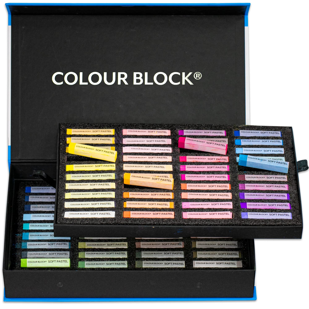 Block Set Pastel Colour Block Pastel Sets