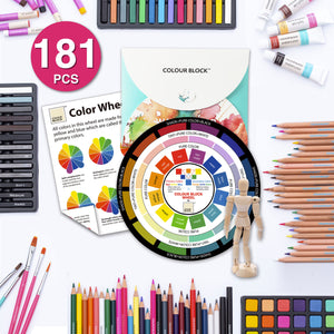 
                  
                    Mixed Media Art Set - 181pc (Wooden Box)_Colour Block&trade;
                  
                