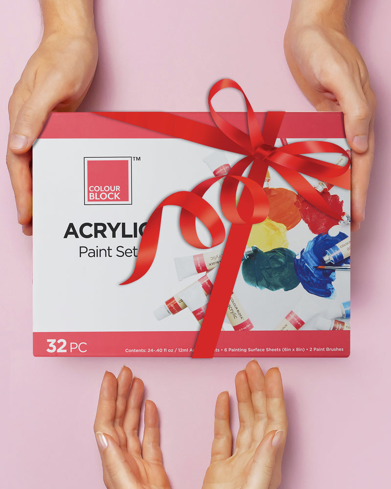 
                  
                    Acrylic Paint Set - 32pc_Colour Block&trade;
                  
                