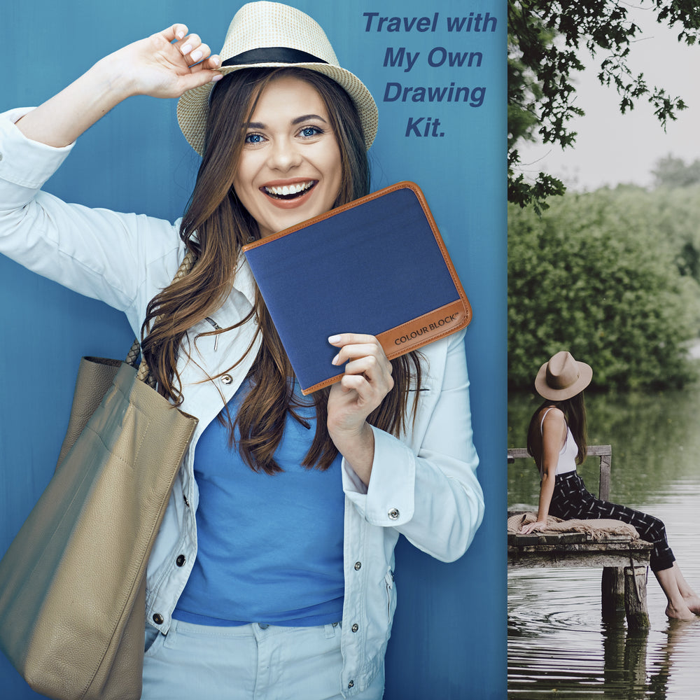 
                  
                    Sketching Travel Art Set - 37pc_Colour Block&trade;
                  
                