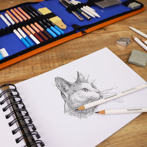 Colour Block Sketching Pencil Set - 12pc