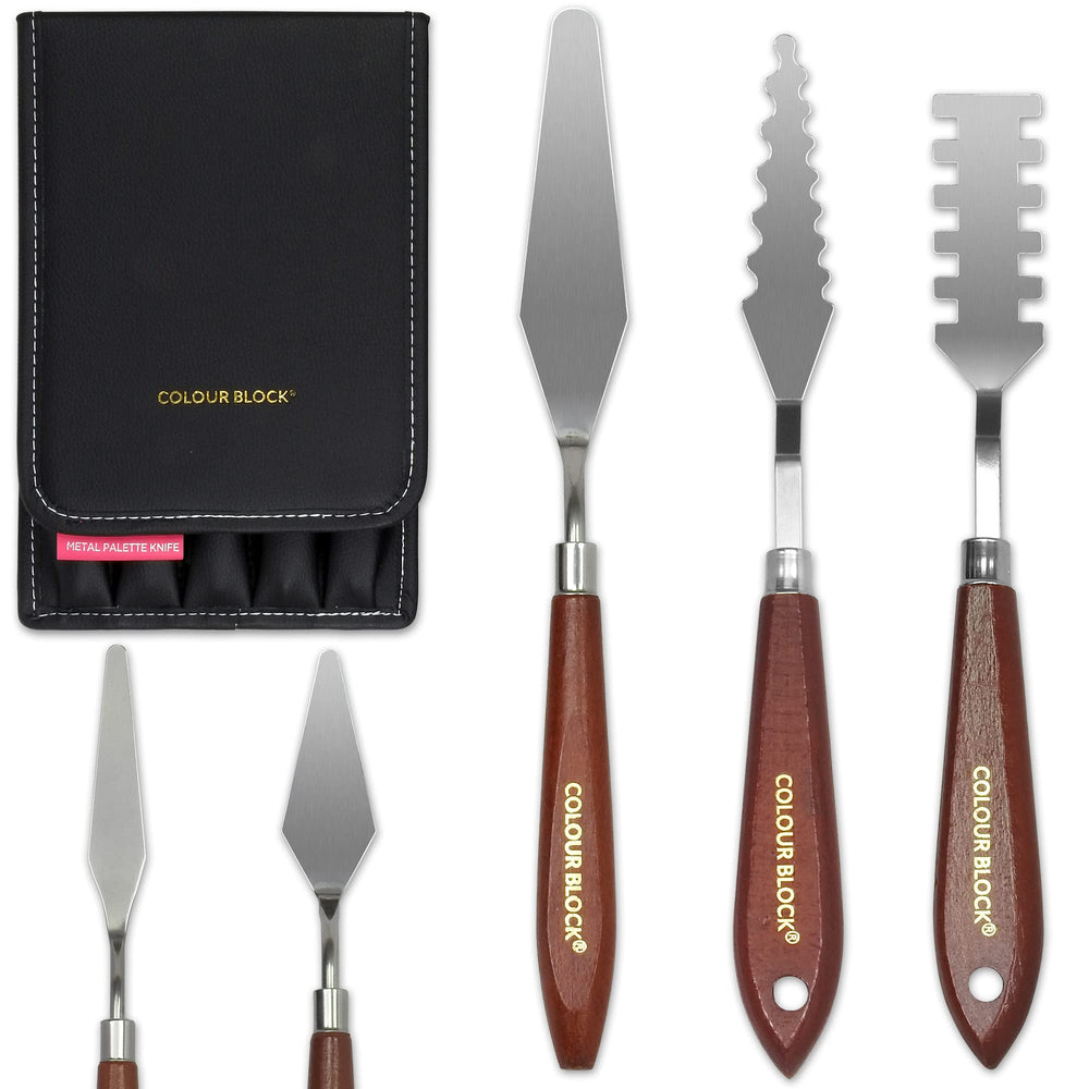 Metal Palette Knife Set - 6pc_Colour Block&trade;