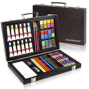 Colour Block Mixed Media Art Set - 73pc