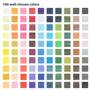 132pc Soft Pastel Bundle Set with Blending Tools &amp; Drawing Pad_Colour Block&trade;