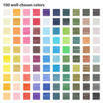 130pc Soft Pastel Bundle Set with Blending Tools_Colour Block&trade;