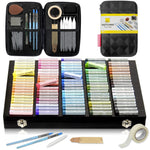 130pc Soft Pastel Bundle Set with Blending Tools_Colour Block&trade;