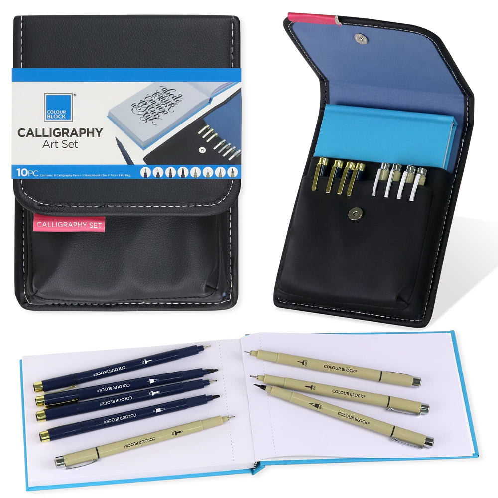 Calligraphy Set - 10pc_Colour Block&trade;