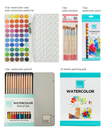 Watercolor Bundle Set - 91pc_Colour Block&trade;