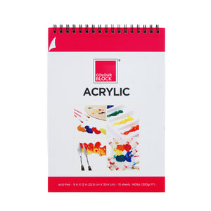 
                  
                    Acrylic Pad - 15 sheets_Colour Block&trade;
                  
                