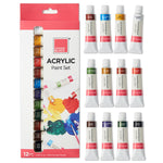 Acrylic Paint Set - 12pc_Colour Block&trade;