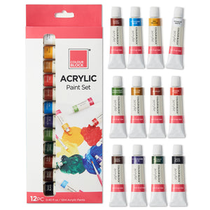 
                  
                    Acrylic Paint Set - 12pc_Colour Block&trade;
                  
                