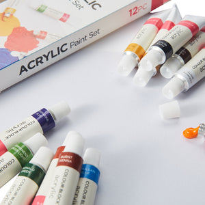 
                  
                    Acrylic Paint Set - 12pc_Colour Block&trade;
                  
                