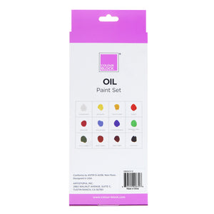 
                  
                    Oil Paint Set - 12pc_Colour Block&trade;
                  
                