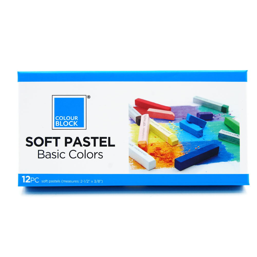 Block Set Pastel Colour Block Pastel Sets