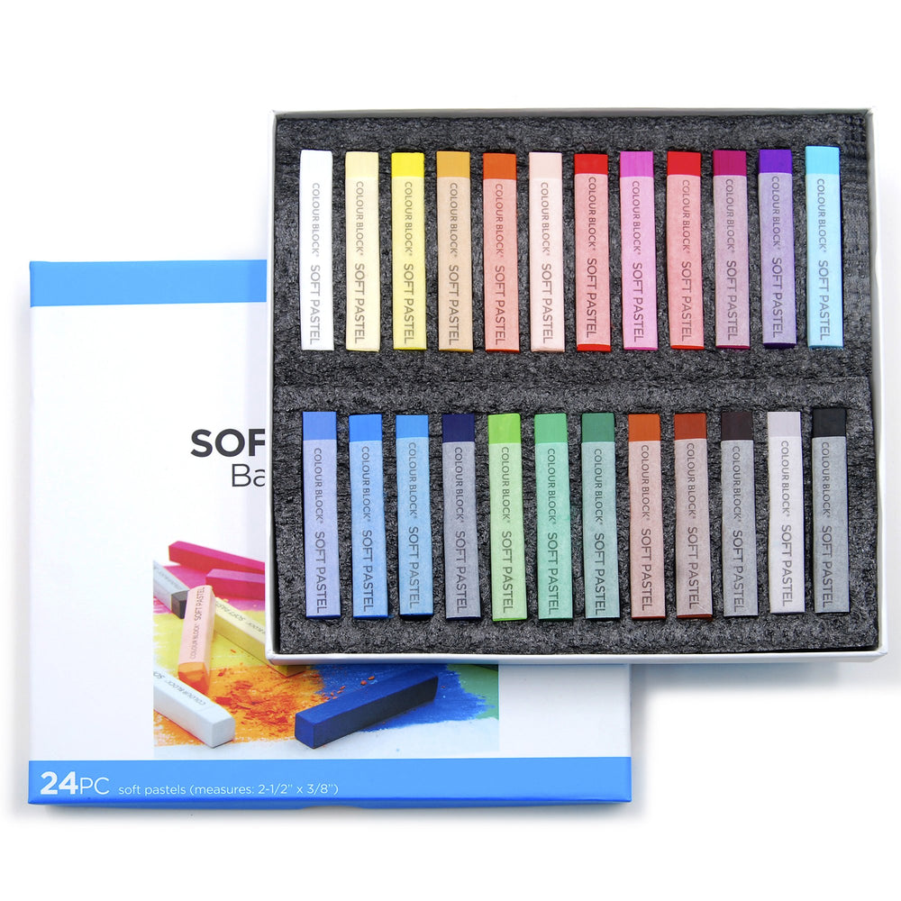 Color Soft Pastel Set - 24pc_Colour Block™