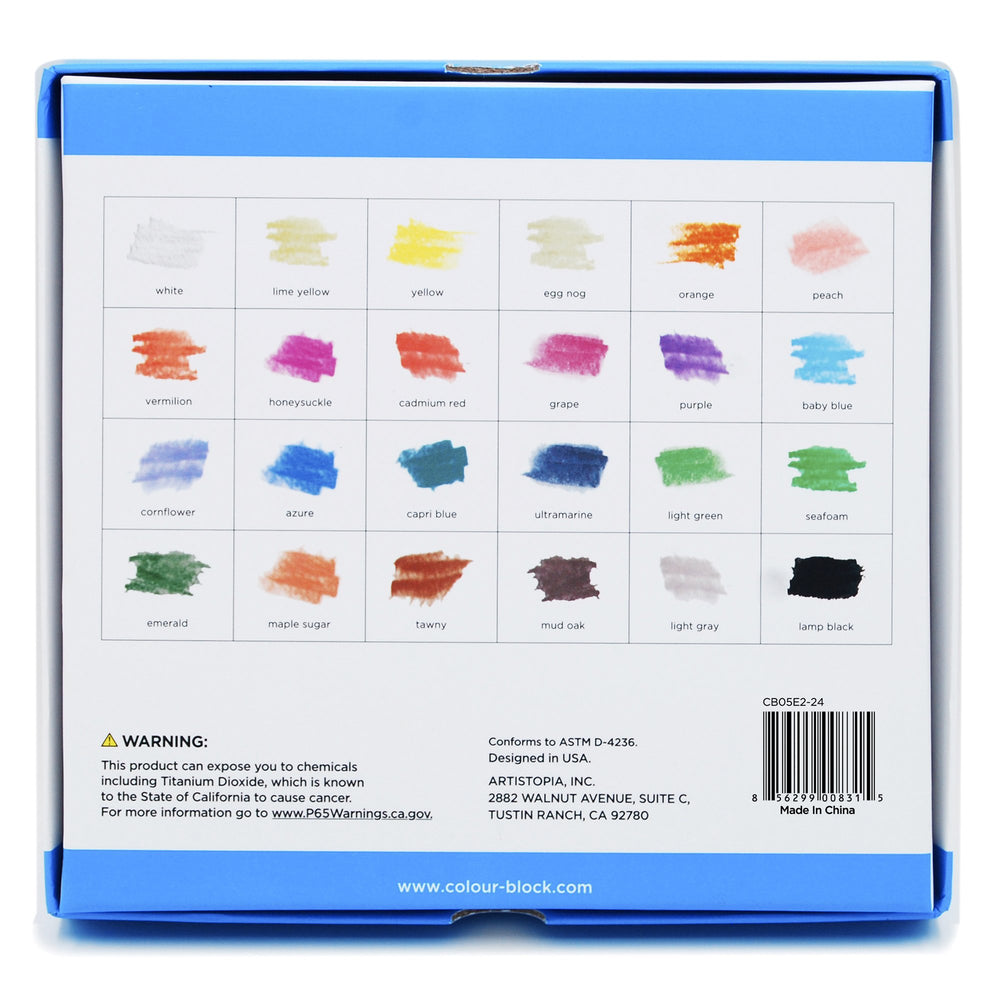 
                  
                    Color Soft Pastel Set - 24pc_Colour Block&trade;
                  
                