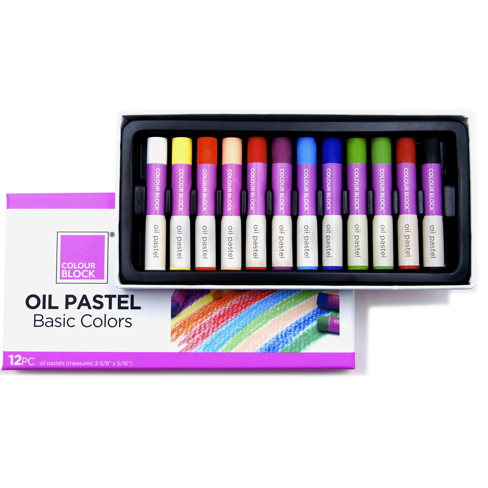 Oil Pastel Set - 12pc_Colour Block™