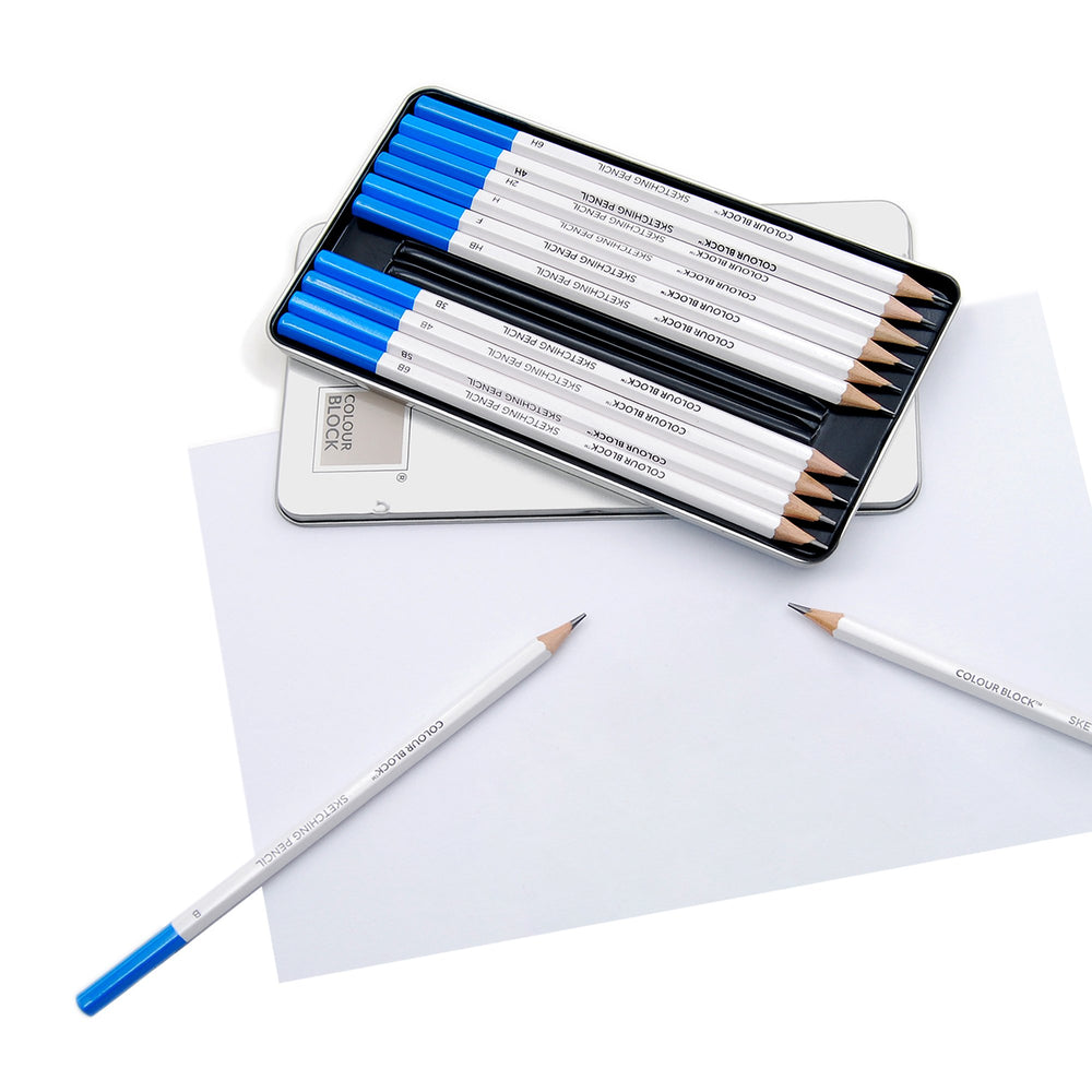 
                  
                    Sketching Pencil Set - 12pc_Colour Block&trade;
                  
                