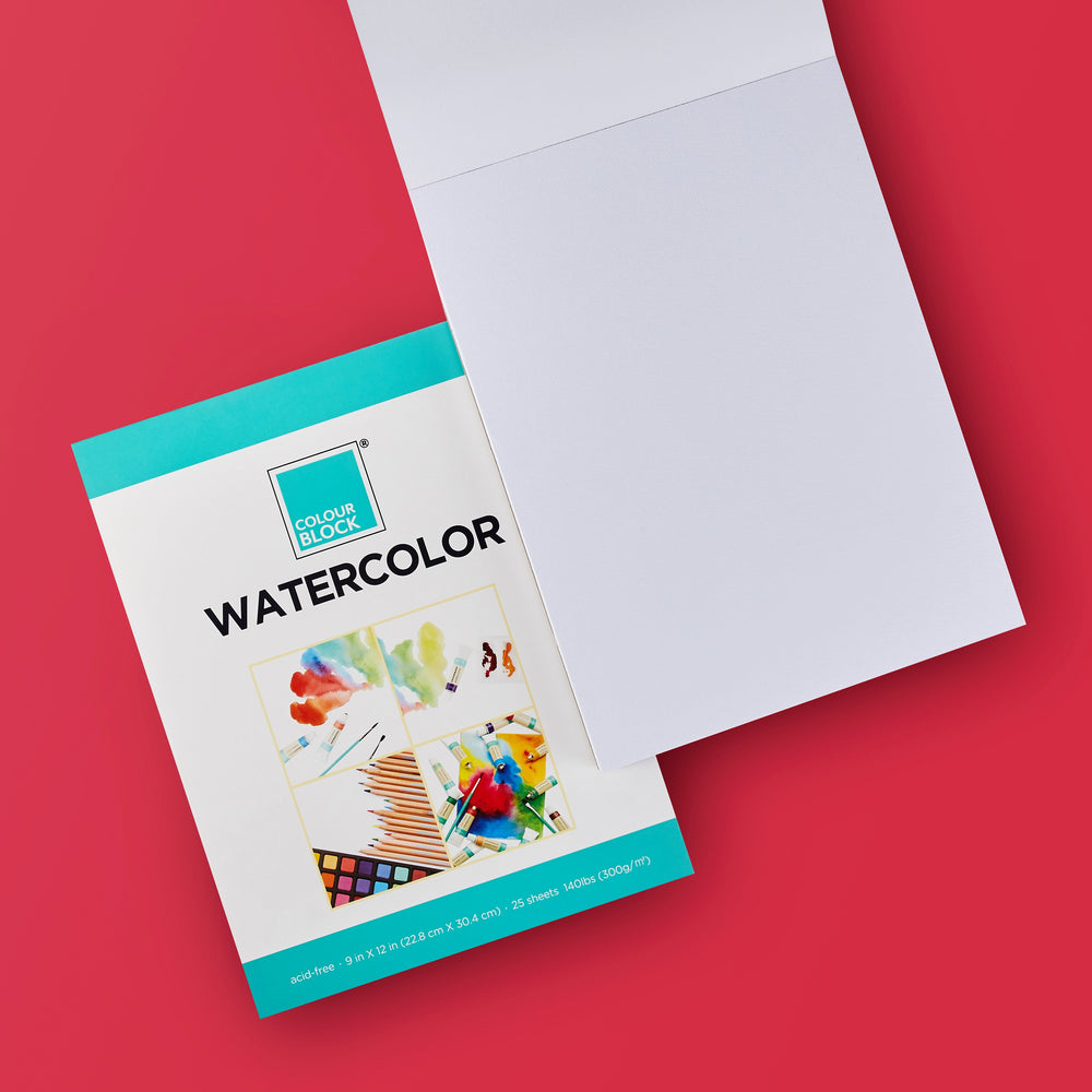 Watercolor Pad - 25 sheets_Colour Block&trade;