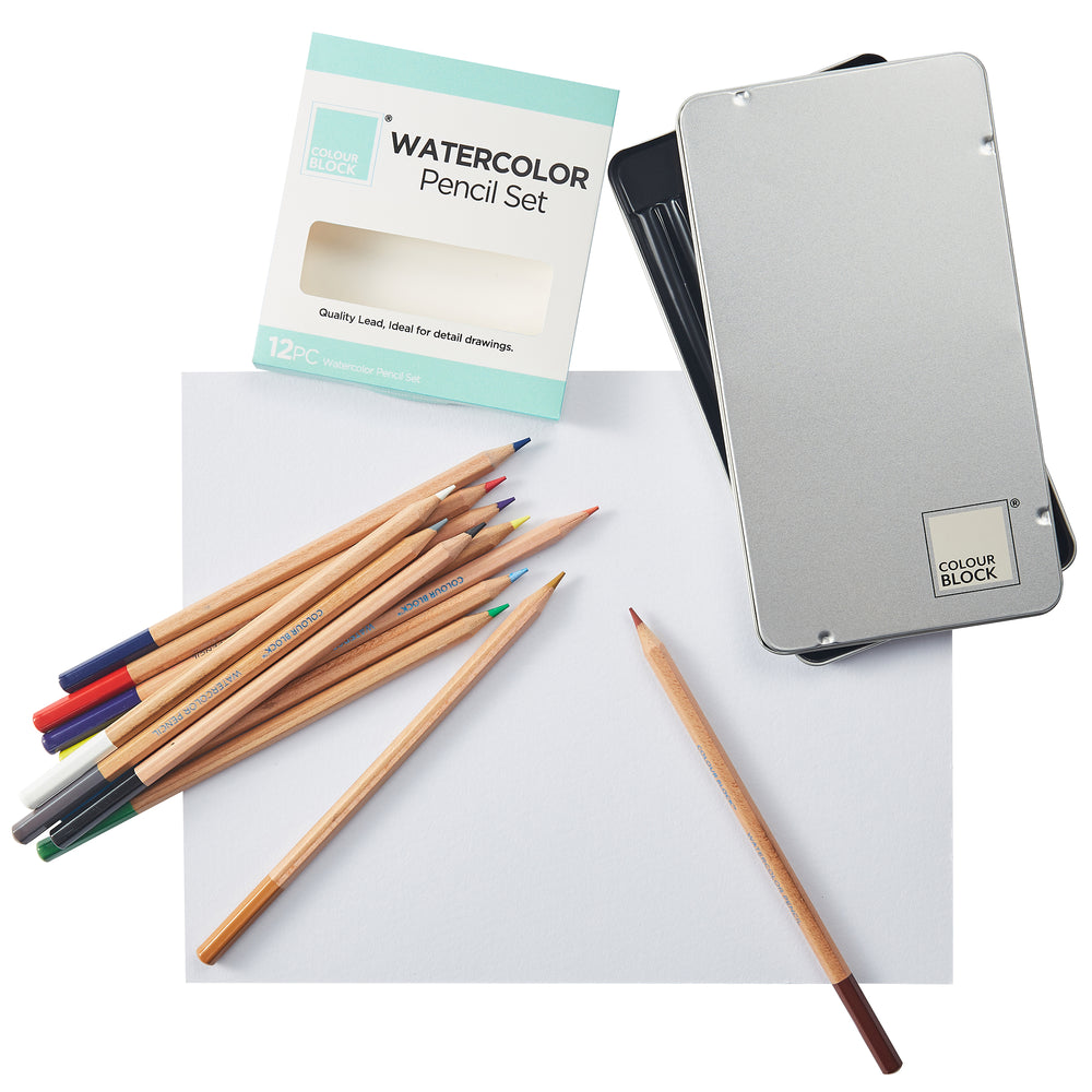 
                  
                    Watercolor Pencil Set - 12pc_Colour Block&trade;
                  
                