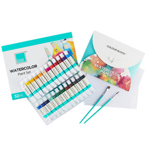 
                  
                    Watercolor Paint Set - 32pc_Colour Block&trade;
                  
                