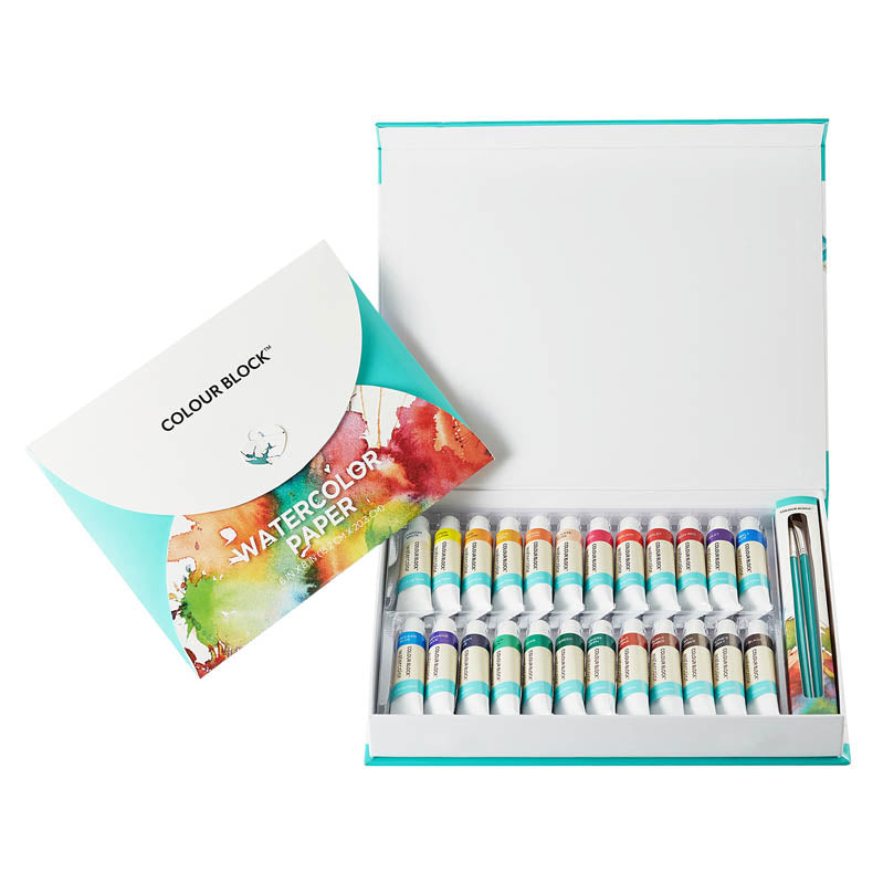 
                  
                    Watercolor Paint Set - 32pc_Colour Block&trade;
                  
                