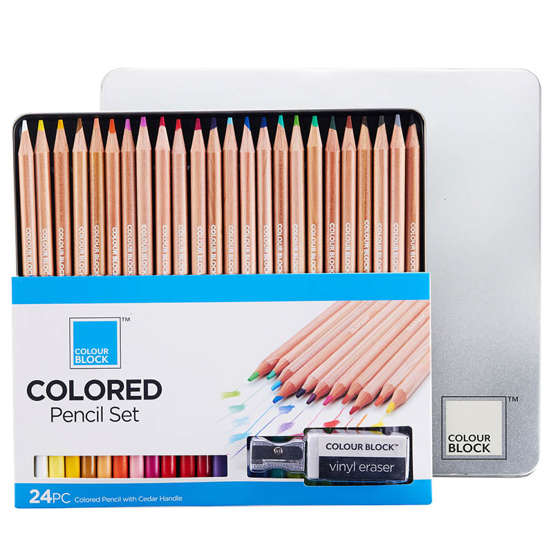 Colored Pencil Set - 24pc_Colour Block&trade;