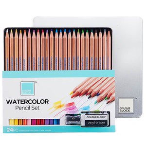 
                  
                    Watercolor Pencil Set - 24pc_Colour Block&trade;
                  
                
