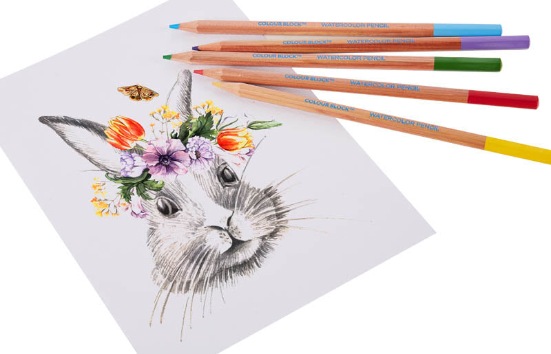 Wholesale Pencil Bags Professional Watercolor Set 123648 Coloured